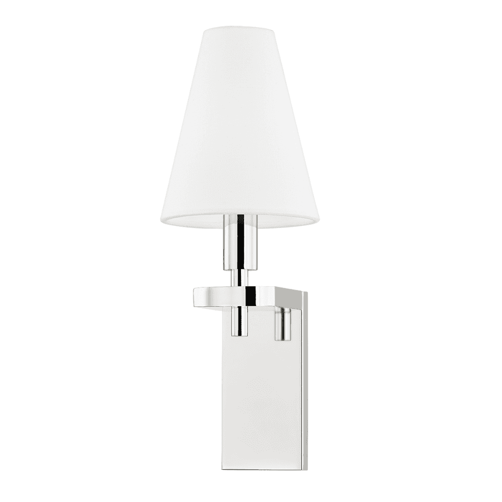 Modern Elegance 1-Light Linen Wall Sconce