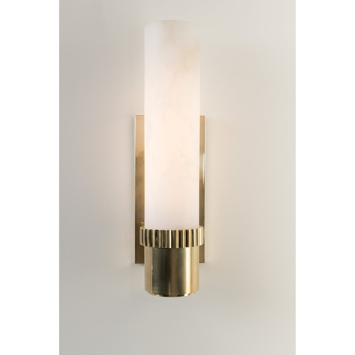 Luminous Elegance: Argon Wall Sconce in Antique Brass