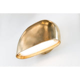 Elegant Diggs Brass LED Wall Sconce