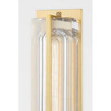 Hawkins Aged Brass 1-Light Wall Sconce
