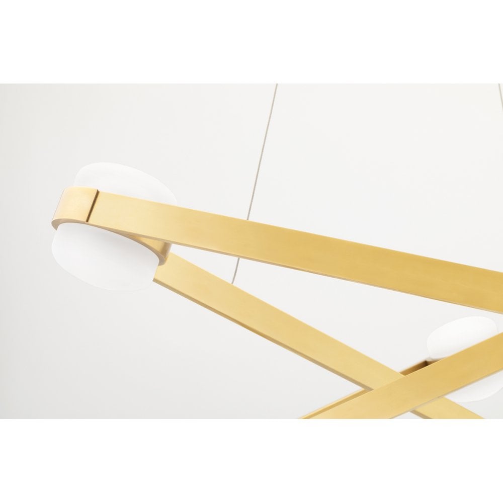 Orbital Elegance 6-Light Chandelier