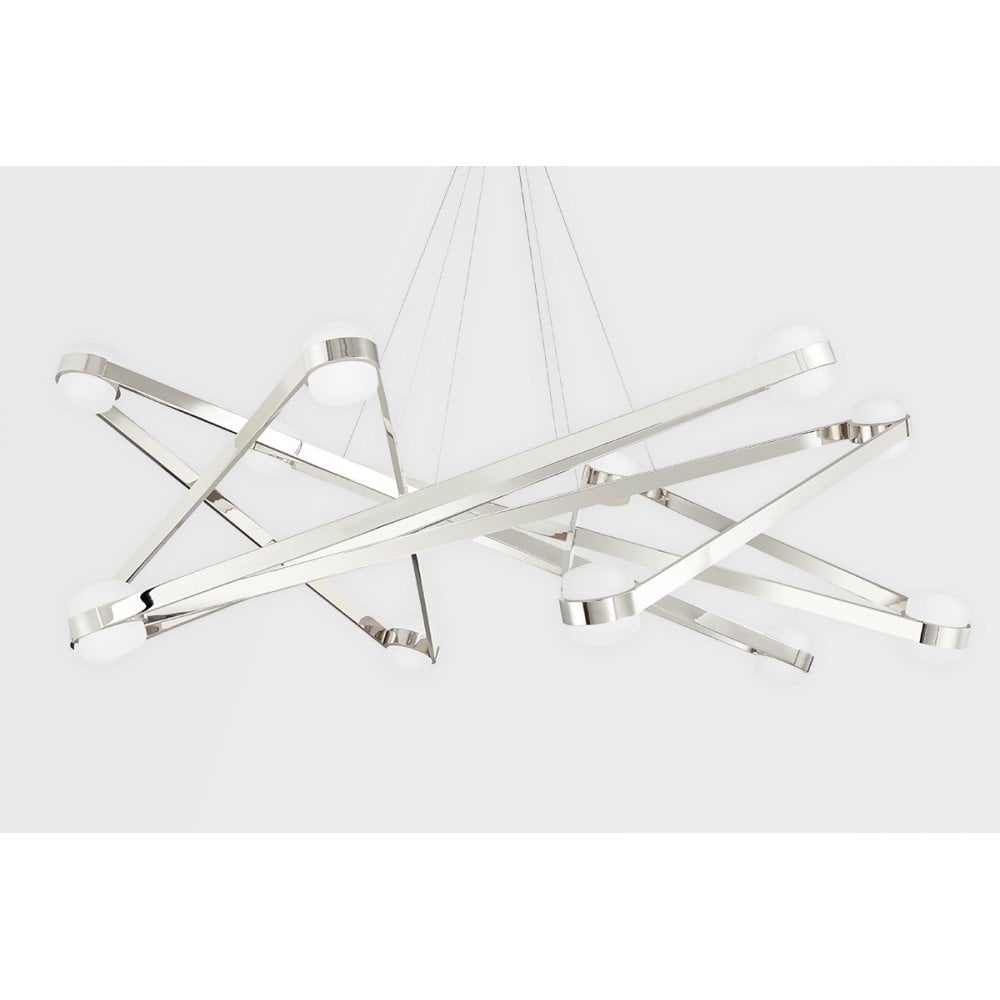 Orbital Elegance 6-Light Chandelier