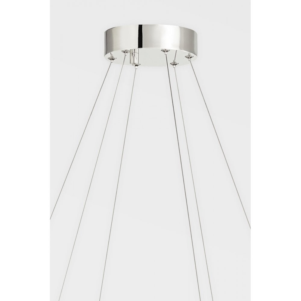 Orbital Elegance 6-Light Chandelier