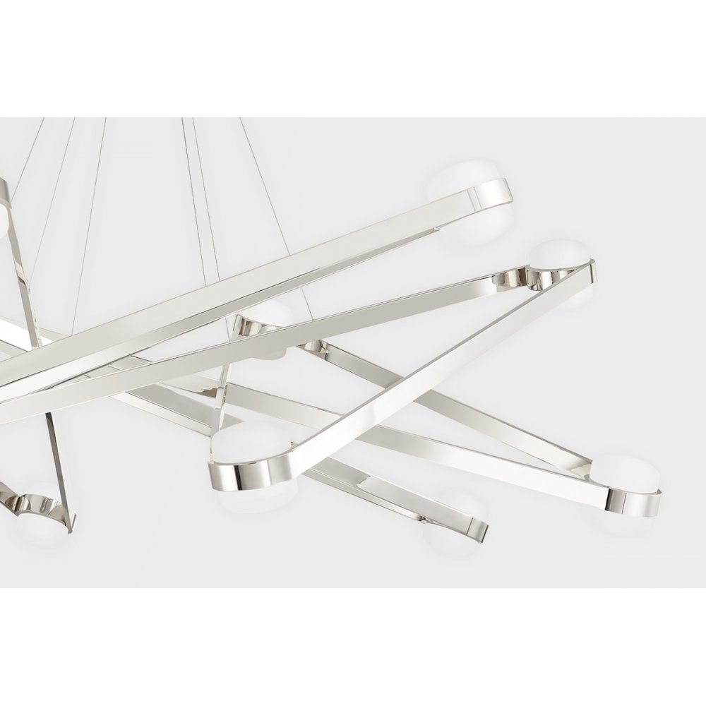Orbital Elegance 6-Light Chandelier
