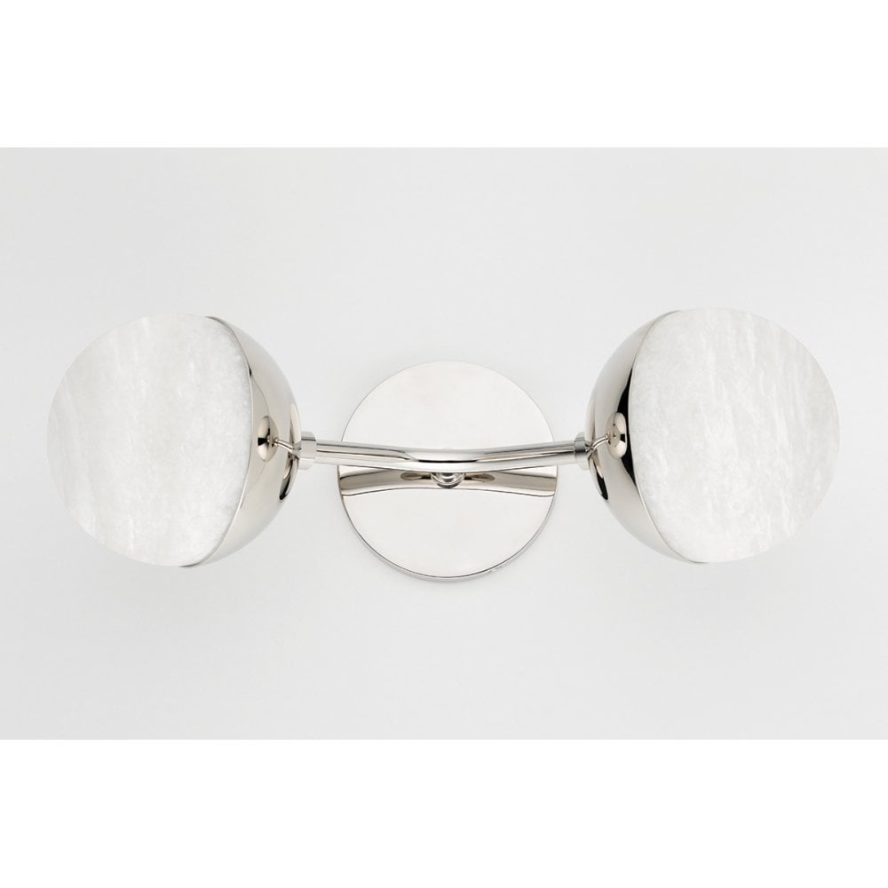 Elegant Saratoga Collection Dual Light Wall Fixture