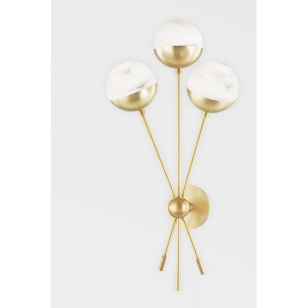 Elegant Saratoga Collection Dual Light Wall Fixture