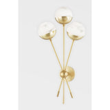 Elegant Saratoga Collection Dual Light Wall Fixture
