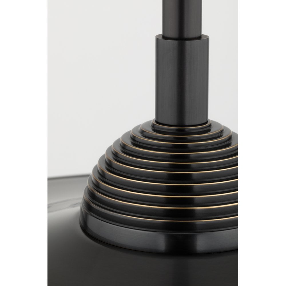 Draper Alabaster Brass LED Pendant Light