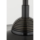 Draper Alabaster Brass LED Pendant Light