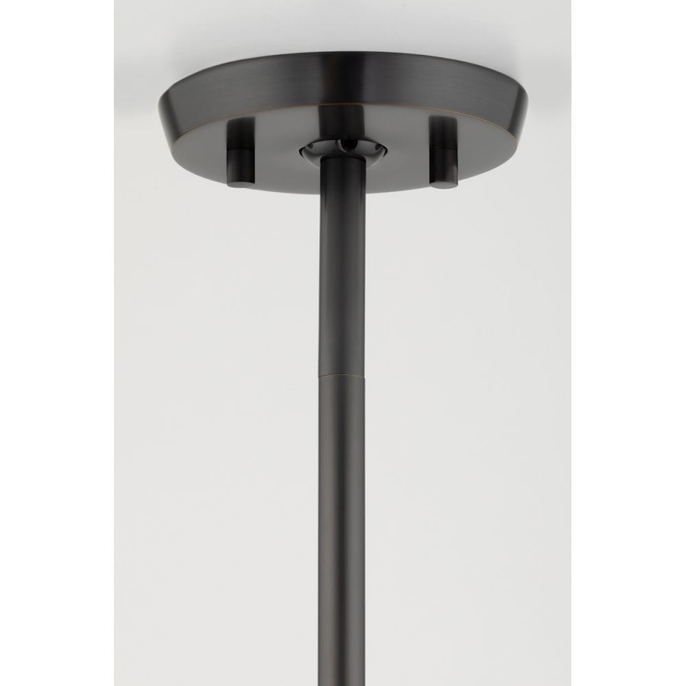 Draper Alabaster Brass LED Pendant Light