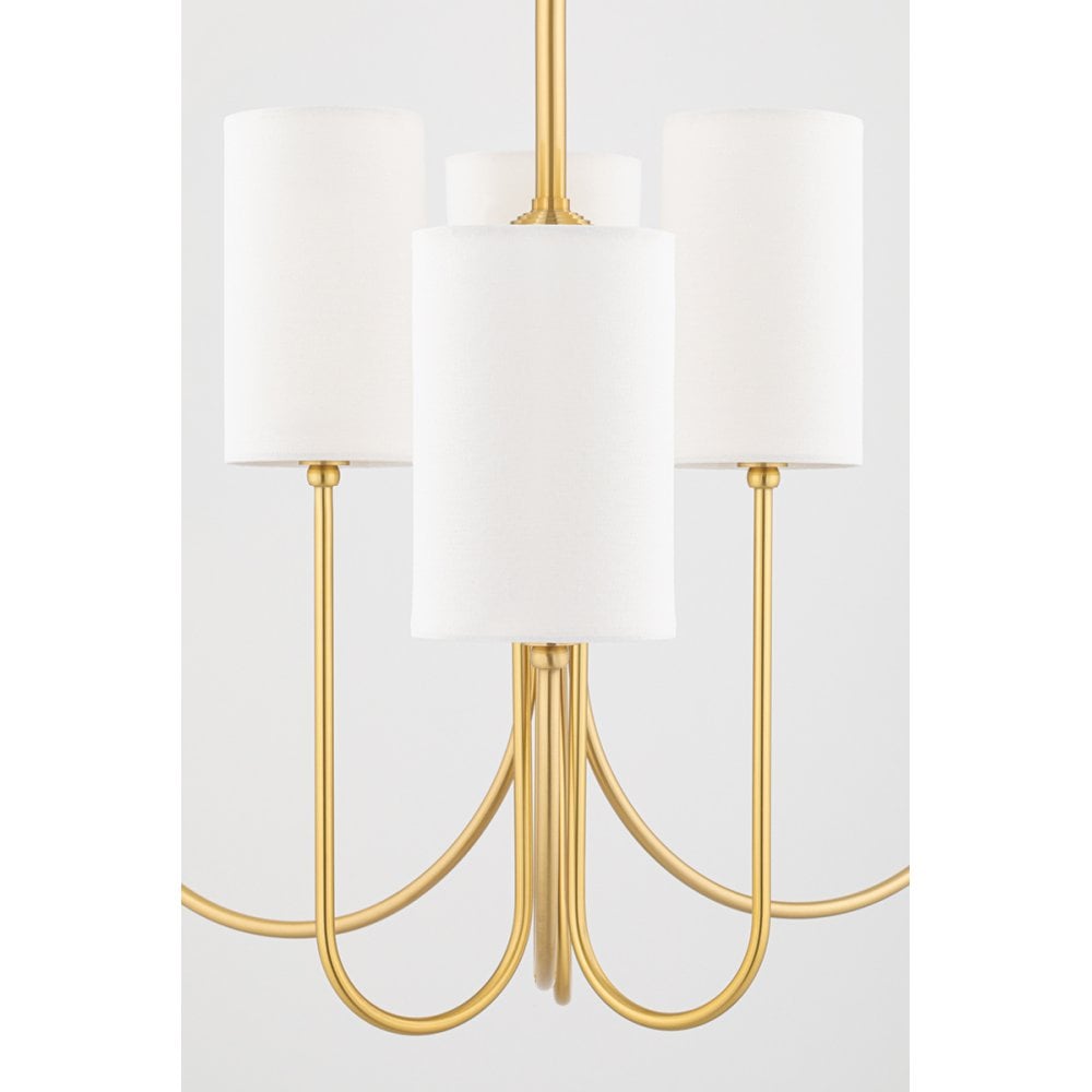 Elegant 1-Light Harlem Wall Sconce in Antique Brass