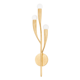 Labra Collection - Vgl Finish Triple Light Wall Sconce