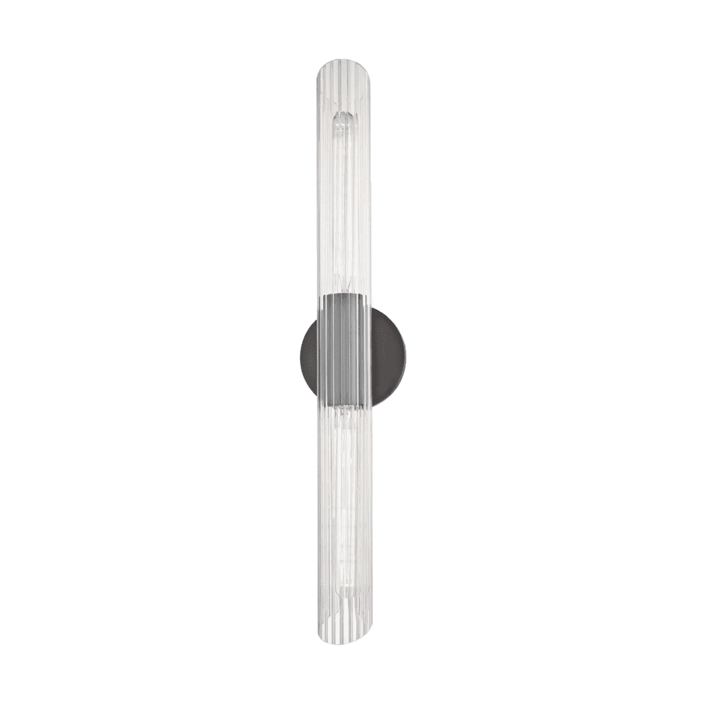 Elegance in Glass: Cecily Dual Light Wall Sconce