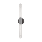 Elegance in Glass: Cecily Dual Light Wall Sconce