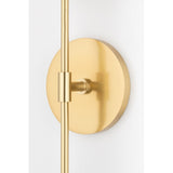 Olivia Antique Brass Single Light Wall Sconce