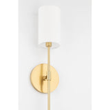 Olivia Antique Brass Single Light Wall Sconce