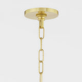 Olivia Antique Brass Single Light Wall Sconce