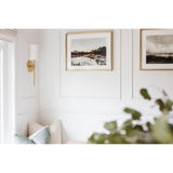 Olivia Antique Brass Single Light Wall Sconce