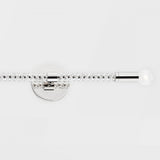Elegant Pippin Gold Wall Sconce with E14 Bulb Fitting