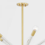 Elegant Pippin Gold Wall Sconce with E14 Bulb Fitting