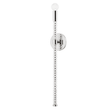 Pippin Polished Nickel Elegant Wall Light