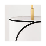 Zara Agb Sleek Linen Pendant Light