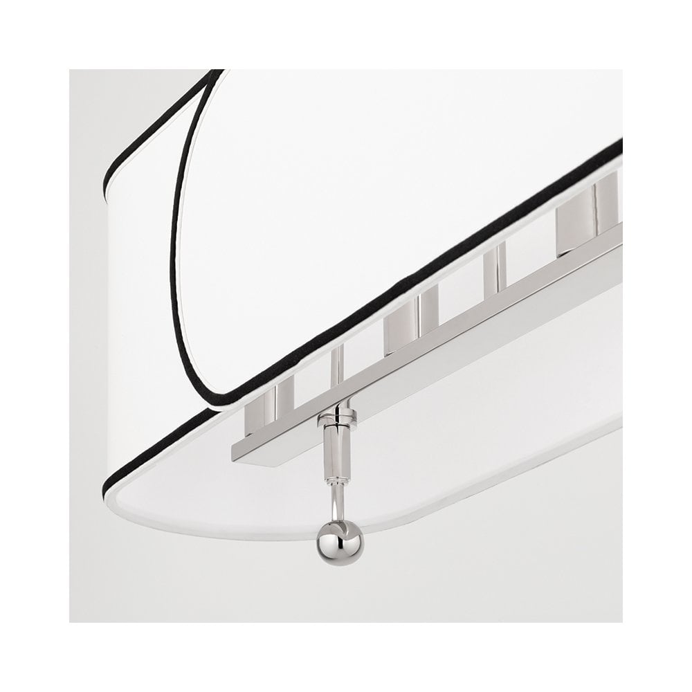 Zara Agb Sleek Linen Pendant Light