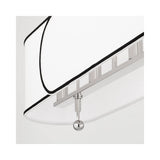 Zara Agb Sleek Linen Pendant Light
