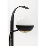 Elegant Aly Agb/Bk Single Light Wall Fixture