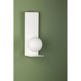 Elegant Lani Wall Sconce Light Fixture in Aged Brass