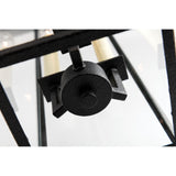 Beckham Forged Iron Triple Lantern Wall Light