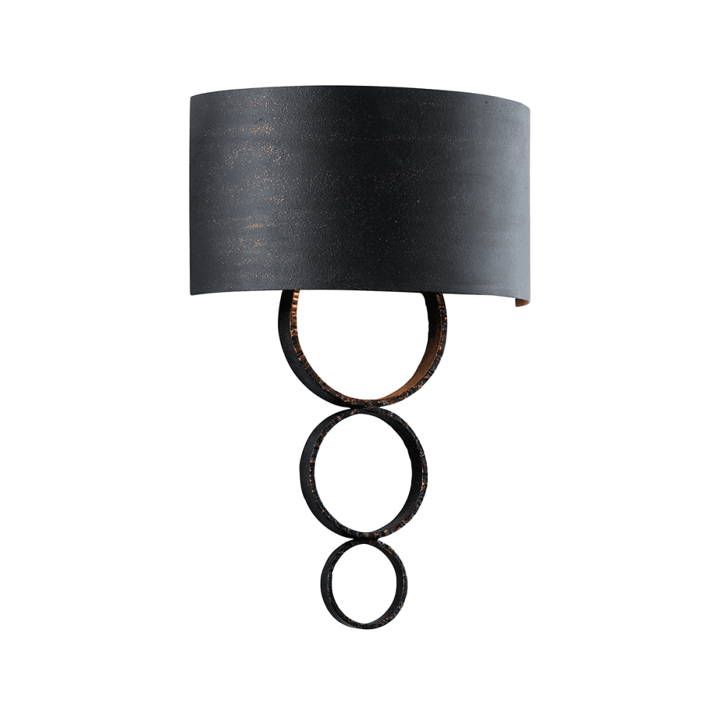 Rivington Duo Light Sconce in Charred Copper Finish