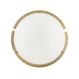 Clyde Modern Semi Flush Ceiling Light
