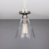 Antique Brass Rigale Flush Mount Ceiling Light
