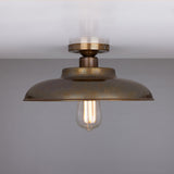 Antique Brass Telal Industrial Ceiling Light Fixture