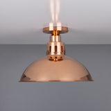 Berlin Vintage Ceiling Light, Polished Copper Finish