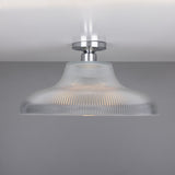 Antique Brass Railway Ceiling Light Fixture, 40cm