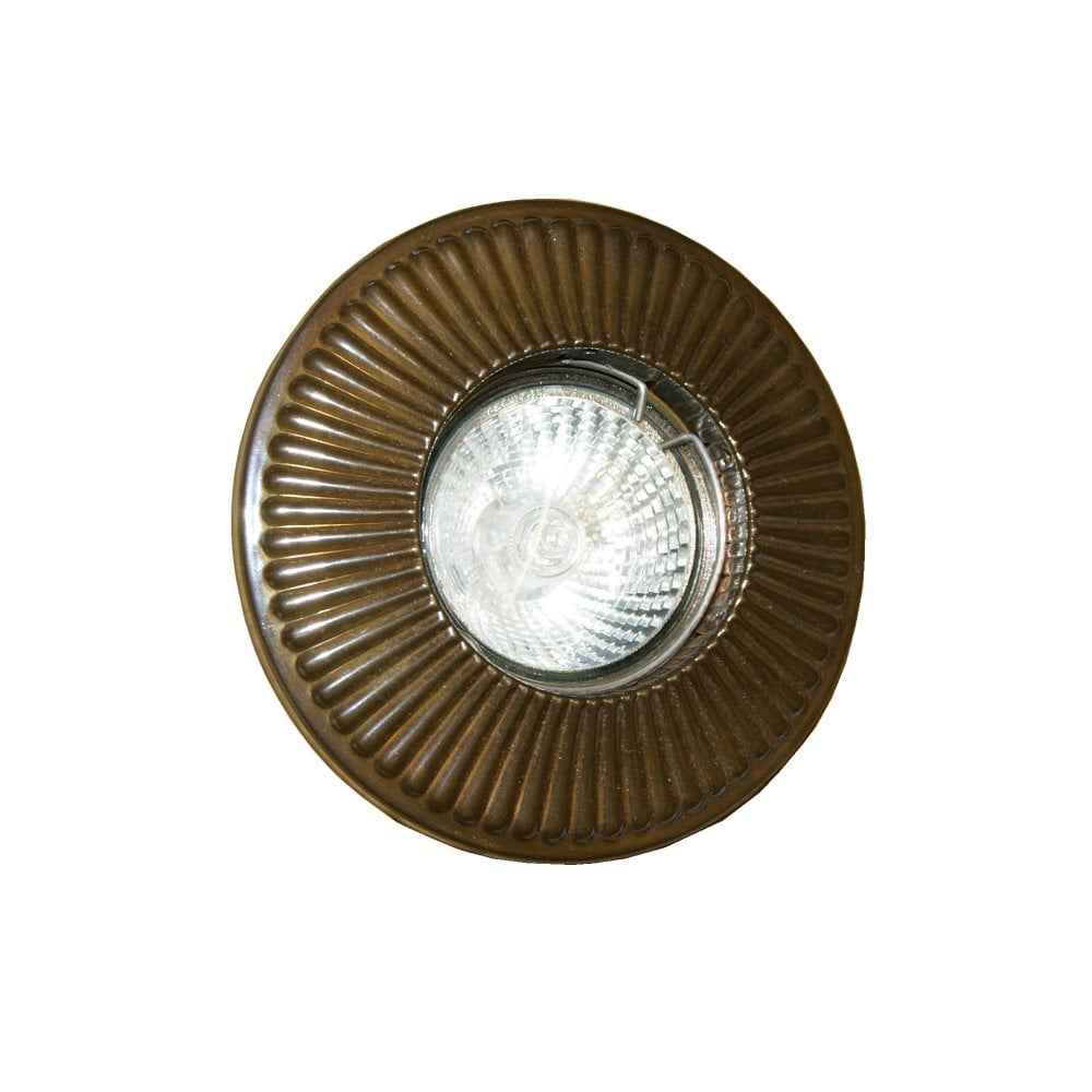 Antique Brass Penh Recessed Decorative Spotlight