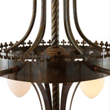 Killarney 5-Light Grand Chandelier in Antique Brass
