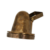 Thames Elegant Brass Outdoor Spotlight