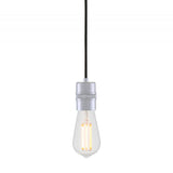 Devon Antique Brass Minimalist Pendant Light