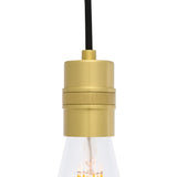 Devon Antique Brass Minimalist Pendant Light