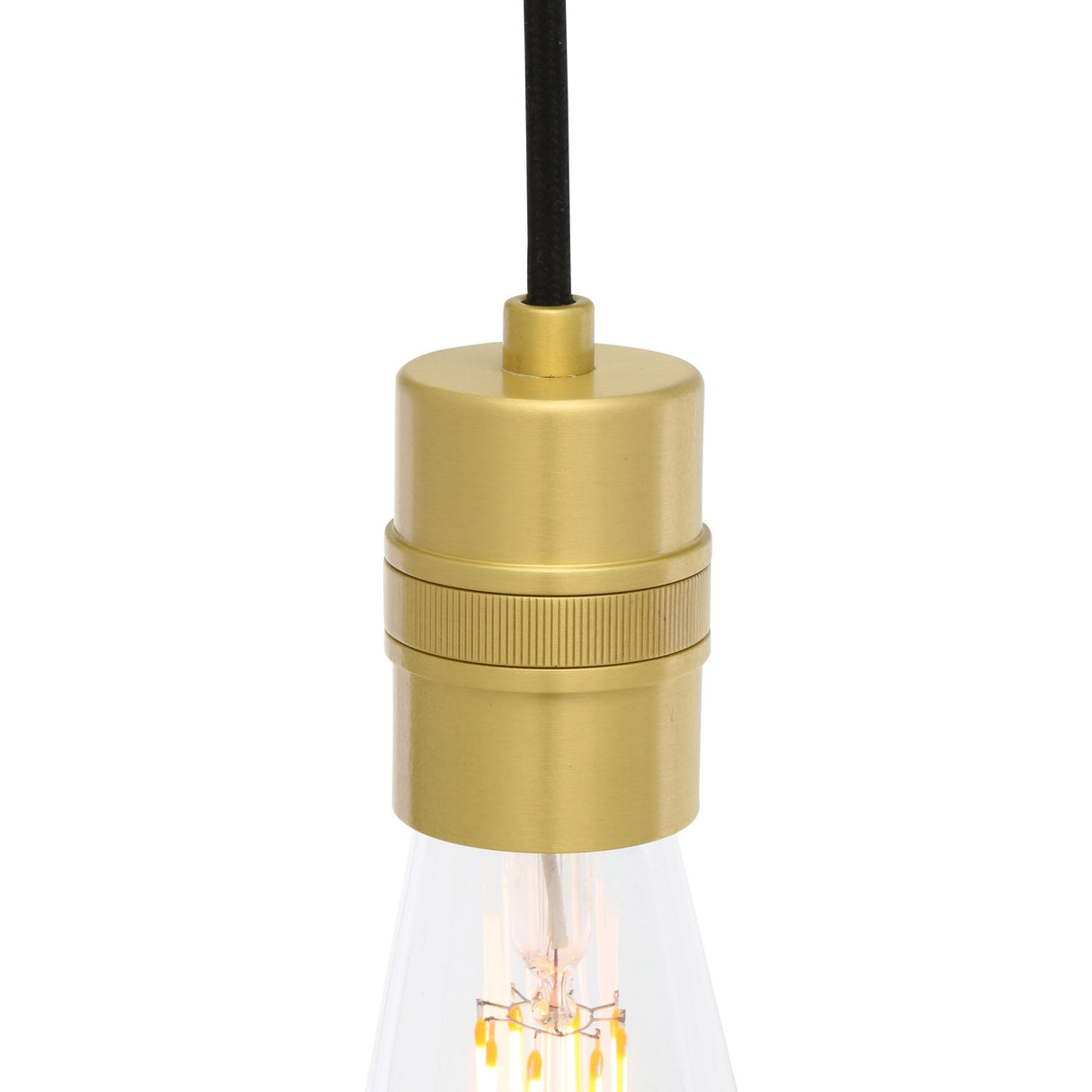 Devon Antique Brass Minimalist Pendant Light