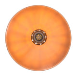 Vintage Elegance: Matte Black and Brushed Copper Double Pendant Light