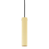 Royce Antique Brass Tube Pendant Light