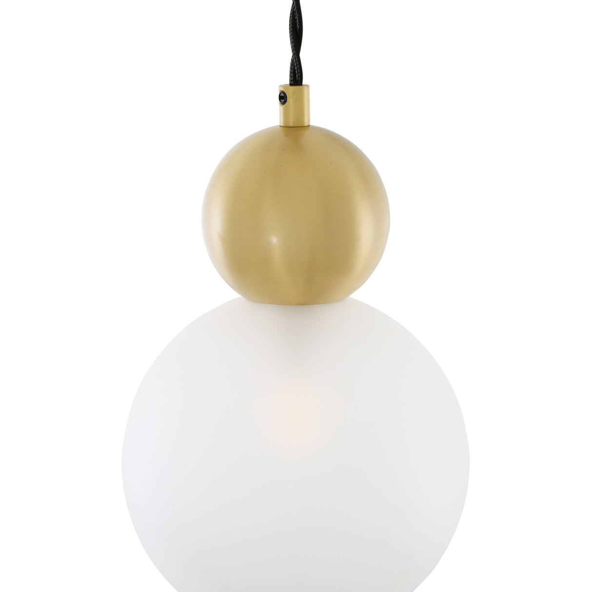 Helena Pendant Light with Clear Glass and Antique Brass Finish