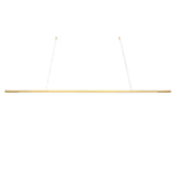 Elegant Brass Linear Pendant Light – Fairfield Collection