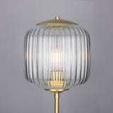 Vintage Elegance Table Lamp, Brass & Matte Black Finish