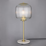 Vintage Elegance Table Lamp, Brass & Matte Black Finish