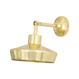 Elegant Antique Brass Wall Sconce